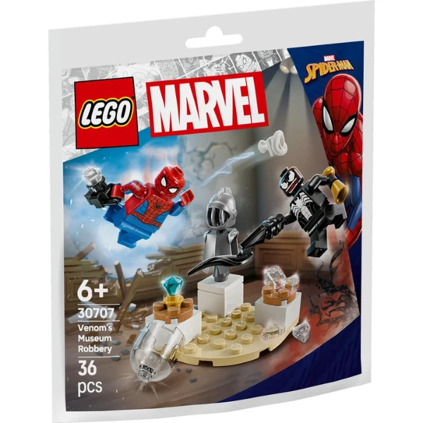 Lego Marvel Spiderman Venom`s Museum robbery 30707 Super Héro - Vol au musée - Photo 1/1