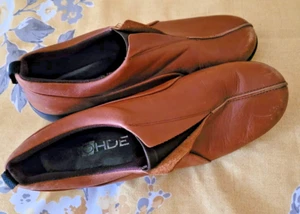Rohde Ladies Leather Loafers Size UK 6 Tan - Picture 1 of 2