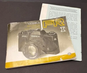 Yashica FR1 Instruction Manual/User Guide + Yashica System Guide Brochure - Picture 1 of 5