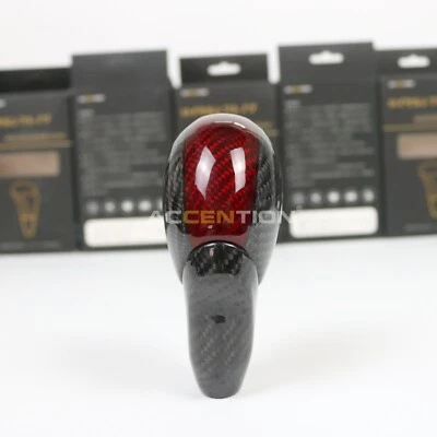 Automatic Carbon Fiber Gear Shift Knob For Nissan Fairlady Z Z34 370Z 2009-2023 - Image 1 of 4