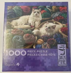 Jack Pine Puzzle Co. RAGDOLLS 1.000 piezas rompecabezas gatos NUEVO Hecho en EE. UU. - Imagen 1 de 6