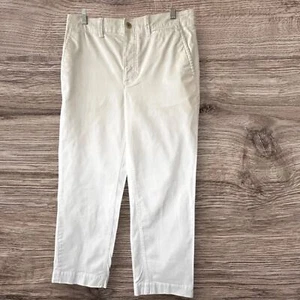 Everlane Straight-Leg, Button Fly, White Pants sz 10 - Picture 1 of 10
