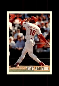 TONY LONGMIRE #596 PHILADELPHIA PHILLIES 1993 BOWMAN - Picture 1 of 2