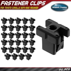 30Pcs 10mm x 10mm Nylon Screw Grommet Retainer Clips for Toyota Corolla 4Runner - Picture 1 of 10