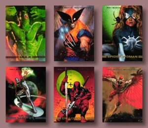 1993 Fleer Skybox Marvel Masterpieces (1-90) / Pick Your Cards / Buy4+ Save30% - Picture 1 of 87