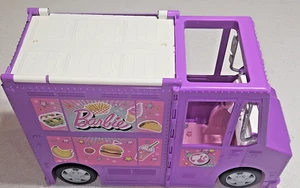 Mattel Barbie Fresh 'N' Fun Purple Food Truck - Expands & Transforms - Picture 1 of 12