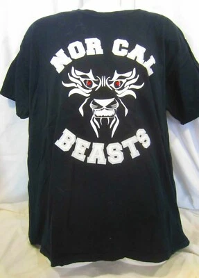 NOR CAL BEASTS Camiseta Negra Hombre L Foto 1 de 4