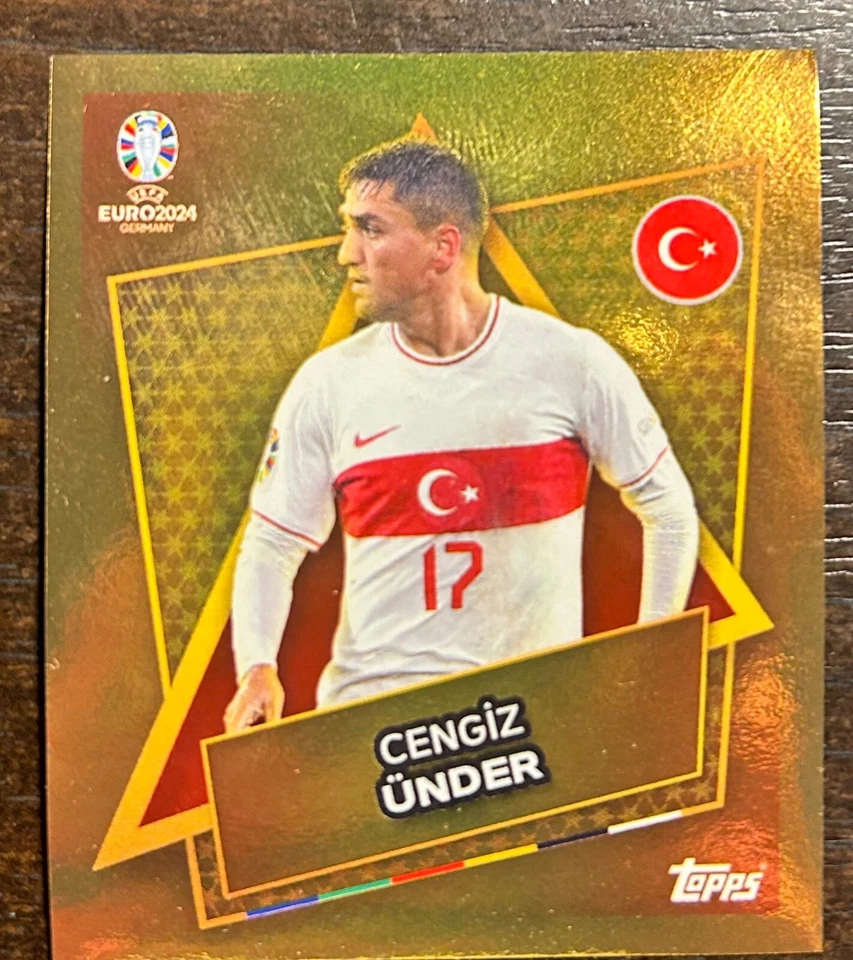 Cengiz Ünder-EURO 2024 TOPPS STICKER - Image 1 of 1