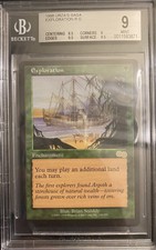 Exploration - BGS 9 MINT - Urza's Saga - MTG - Vintage - Legacy - MTG
