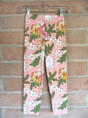 NUEVO Agnes and & Dora LEGGINGS CAPRI Rosa Estampado Floral Mujer XS  Foto 1 de 4