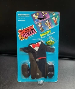 Abito formale vintage collezione Snoopy & Belle smoking moda fantasia nuovo con scatola nero Wh - Foto 1 di 3