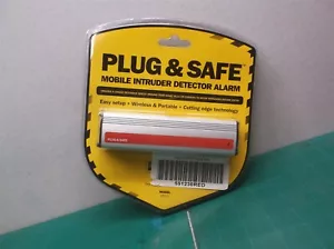 Plug and Safe Mobile Intruder Detector Alarm Model PS10 red NEW - Picture 1 of 2