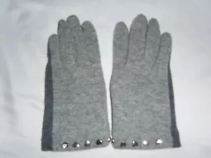 Wollhandschuhe S 5 / 6 Esprit Handschuhe Wolle grau - Bild 1 von 4