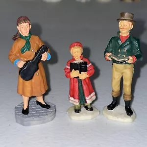 Lotto Figurine Villaggio di Natale Lemax Esclusive Personaggi Christmas Caroling Lemax - Foto 1 di 15