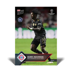 2021 Topps NOW UCL UEFA Omar Richards #55 ~ Bayern Munich ~ PR 2234 - Picture 1 of 2