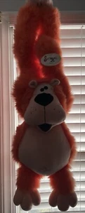 Peluche Bestever Orso Rimbalzante 20" Arancione Sillytoons Peluche Orango con Etichetta - Foto 1 di 11