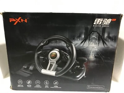 PXN V3 Pro Steering Wheel and Pedal Set for Xbox, Playstation and PC - Image 1 of 3