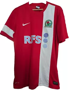 BLACKBURN ROVERS Football Top Away Shirt NIke RFS Size UK L - Picture 1 of 11
