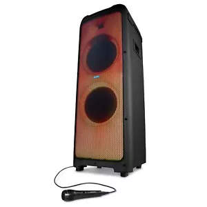 MEDION X61350 Party-Soundsystem Karaoke Bluetooth DJ Funktion 540W USB schwarz - Bild 1 von 10