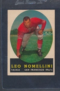 1958 Topps #089 Leo Nomellini 49ers VG/EX *890 - Picture 1 of 1