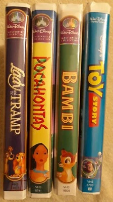 Walt disney masterpiece collection vhs lot - Image 1 of 3