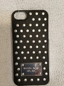  MICHAEL KORS JetSetGo  Studded IPHONE 5/5s Cover/Case nwob - Picture 1 of 2