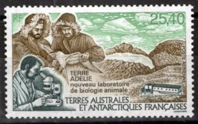 FSAT TAAF C125 MNH Animal Biology Laboratory ZAYIX FSA-S0246 - Image 1 of 3