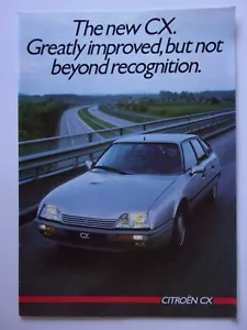 CITROEN CX Range orig 1985 UK Mkt Full 36pp Sales Brochure - CX25 Turbo Prestige - Picture 1 of 18