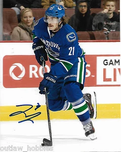 Vancouver Canucks Loui Eriksson Signed Autographed 8x10 NHl Photo COA B - Picture 1 of 1