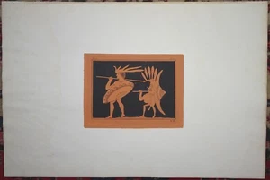 WILLIAM HAMILTON Original Color Aquatint Removed Etruscan Greek Roman C1800 b - Picture 1 of 3