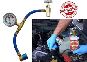 FJC, Inc. 6037 U-Charge Hose with Gauge NEW ITEM! FREE SHIPPING! - Picture 1 of 6