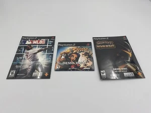 NEW PS2 Demo Disc Lot MLB 2006, Freaky Flyers, Ratchet Deadlocked PlayStation 2 - Picture 1 of 8