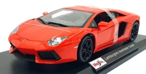 Maisto 1/18 Scale Diecast 46629 - Lamborghini Aventador Coupe - Red - Picture 1 of 5