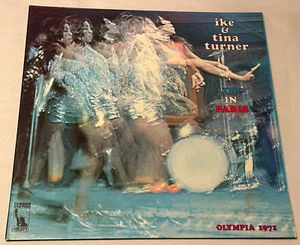 Ike & Tina Turner [2 LP] Live in Paris Olympia 1971 Vintage Record Set - Bild 1 von 7