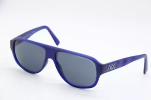 ARMANI EXCHANGE AX 4005 8025/87 MATTE NAVY AUTHENTIC SUNGLASSES 58-13 - Picture 1 of 5