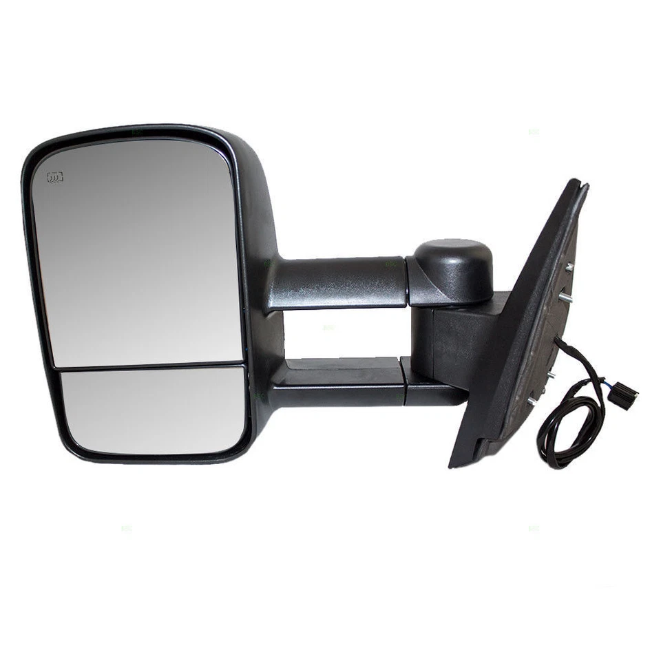 Driver Side Power Heated Towing Mirror For 2007-2013 Silverado Sierra GM1320354 - Image 1 of 4