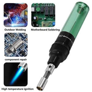 Cordless Gas Blow Torch Auto Ignition Butane Gas Soldering Iron Welding Tool AN - Picture 1 of 20