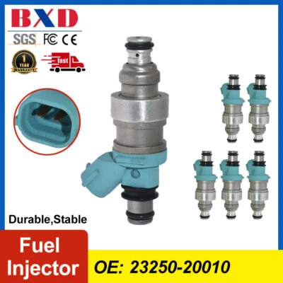 6Pcs Fuel Injectors For Toyota Avalon 3.0L 1995 1996 1997 1998 1999 23250-20010 — 第 1/4 张图片