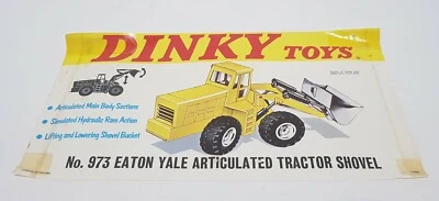 Dinky Giocattoli 973, Eaton Articolata Trattore Negozio Display Segno, Ottimo Nr - Immagine 1 di 4