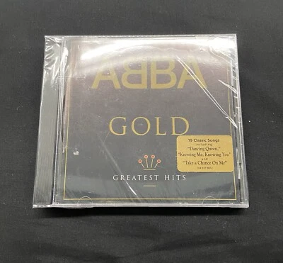 ABBA GREATEST HITS GOLD DANCING QUEEN WATERLOO MAMMA MIA FERNANDO NEW CD 1992 - Image 1 of 4