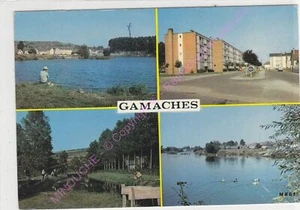 Cpsm 80220 Gamaches Postal- Varias Vistas Estanque Peces Cría Barrio Ste Daisy - Bild 1 von 2