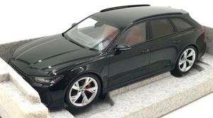 Minichamps 1/18 Scale Diecast 155 018014 - Audi RS 6 Avant 2019 Met Black - Picture 1 of 5