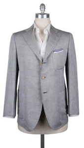 Cesare Attolini Light Gray Sportcoat - 40/50 - (CA371055217) - Picture 1 of 4