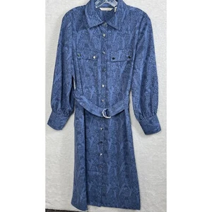 Soft Surroundings Irina Kleid Style N. 2FY87 in Night Shadow Blue Damen M - Bild 1 von 9