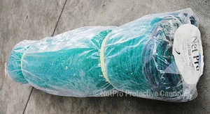 Fence Net 1m x 50m; 15mm sq; HDPE Pet/Animal Fence Net with 3mm rope top & foot - Picture 1 of 4