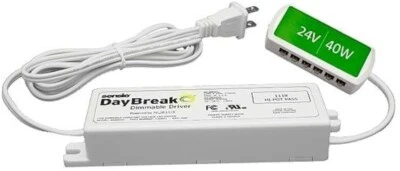 NEW Sensio SA40651 24V, 40W Dimmable Driver w 12 Port Connector Block - Image 1 of 3