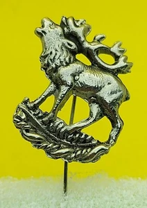Hunting DEER - RIFLE, jagd, chasse, caccia, Croatia vintage badge pin, lapel ! - Picture 1 of 2