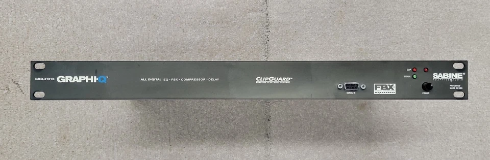Sabine Graphi-Q GRQ-3101S Digital Equalizer - Image 1 of 2