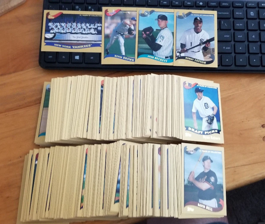 2002 Topps Traded Update Gold #/2002 Fill your set you pick choice - Image 1 of 1