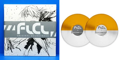 FLCL Vinyl Record Soundtrack The Pillows 2 x LP Color Haruko’s Vespa Anime Manga - Image 1 of 4